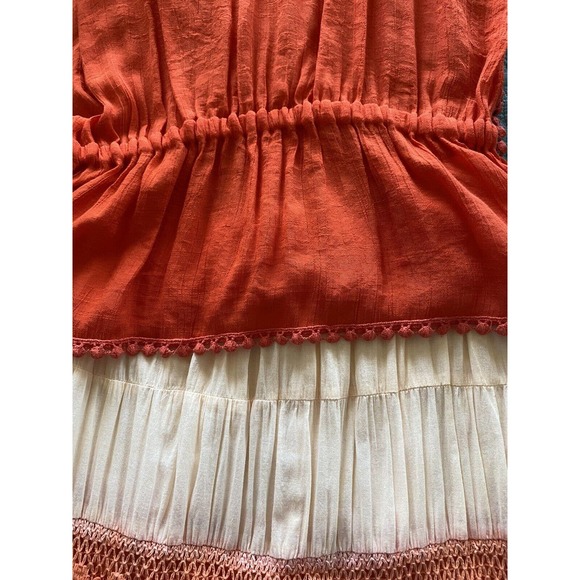 Women’s Valerie Stevens Size Medium Skirt and Shirt Beaded Ombré Skirt Elastic - Picture 16 of 16